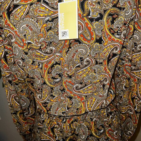 Michael Kors Paisley-Print Dress - Picture 5 of 7